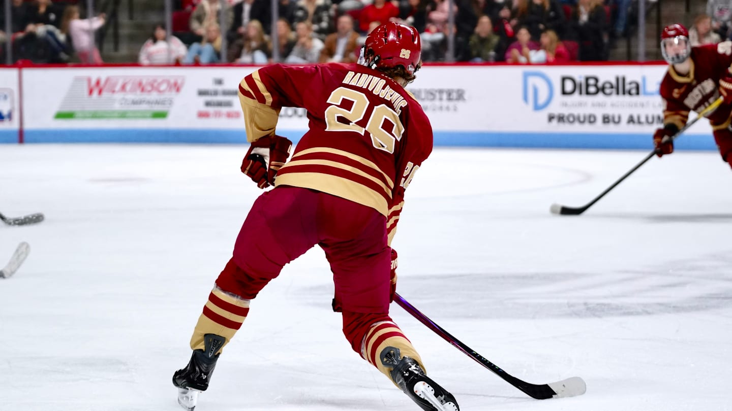 Boston College Defenseman Lands on 2025-26 Hockey East All-Rookie Team