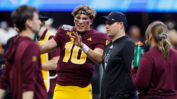 Sam Leavitt, Kenny Dillingham, Arizona State Sun Devils