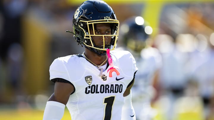 Oct 7, 2023; Tempe, Arizona, USA; Colorado Buffaloes cornerback Cormani McClain (1) against the