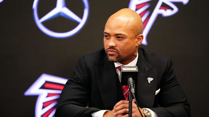 Atlanta Falcons general manager Terry Fontenot 
