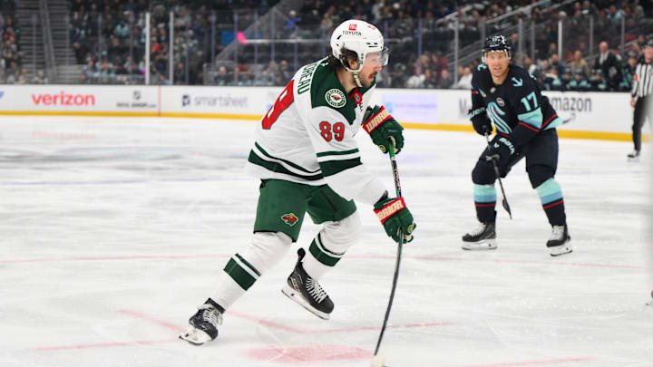 Minnesota Wild center Frederick Gaudreau