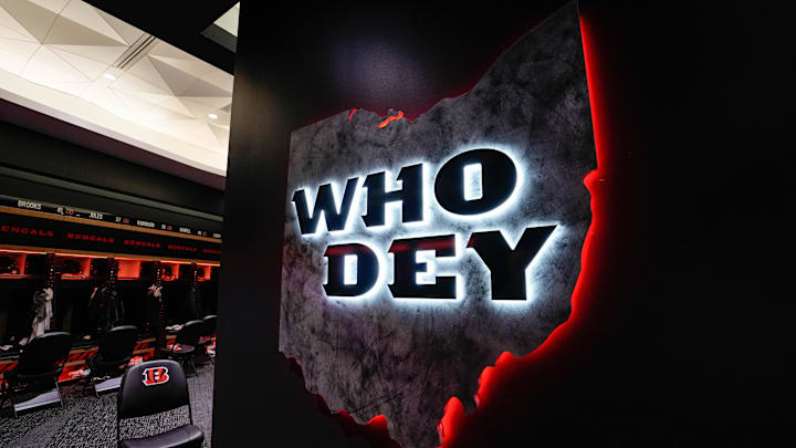 The Bengals unveil their new locker room to media on Tuesday July 30, 2024 at Paycor Stadium.