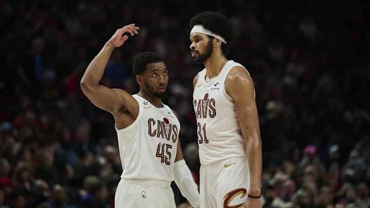 The Cleveland Cavaliers and guard Donovan Mitchell are underdogs on Monday. 