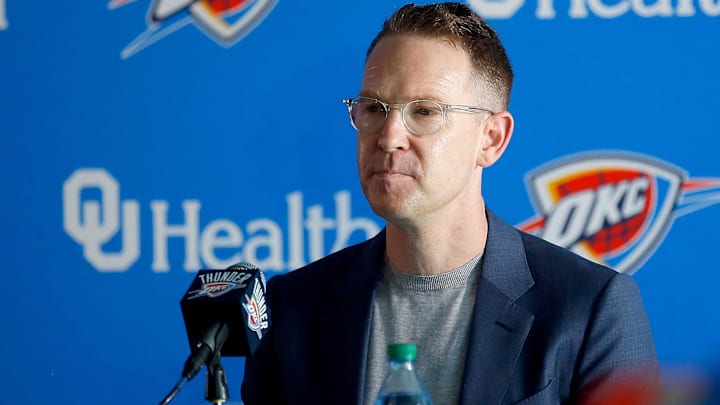 Thunder general manager Sam Presti joined the Spurs in 2000.

thun