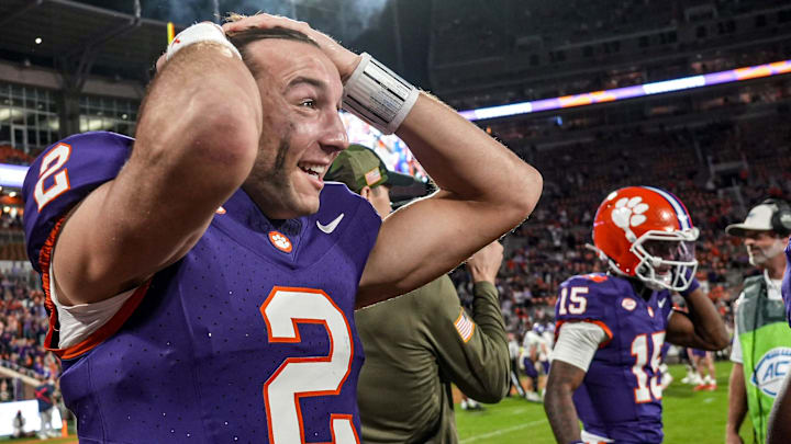 Clemson quarterback Cade Klubnik is set to go down as one of the better players at his position in program history