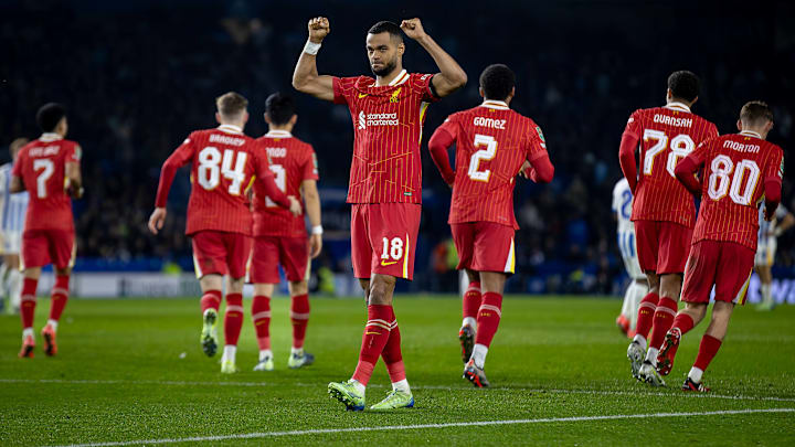 Liverpool faces Brighton for the second time in four days.