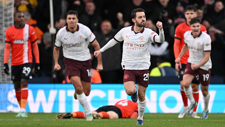 Bernardo Silva marcou o gol que iniciou reação do Manchester City na partida Bernardo Silva marcou o gol que iniciou reação do Manchester City na partida