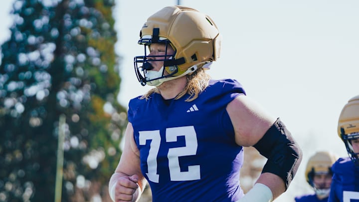 John Mills battled with Paki Finau for the left offensive guard starting job. John Mills battled with Paki Finau for the left offensive guard starting job.