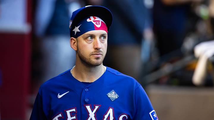 Texas Rangers designated hitter Mitch Garver. Credit: Mark J. Rebilas-USA TODAY Sports Texas Rangers designated hitter Mitch Garver. Credit: Mark J. Rebilas-USA TODAY Sports