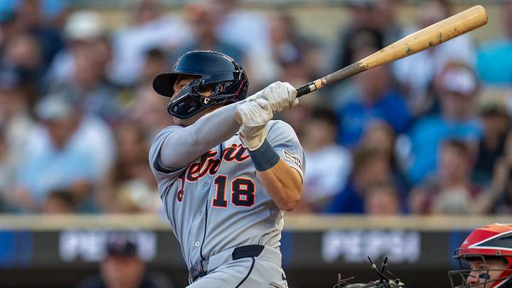 Detroit Tigers shortstop John Peck. Detroit Tigers shortstop John Peck.