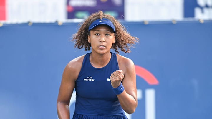 Naomi Osaka is giving Tomasz Wiktorowski a test trial as her temporary coach.