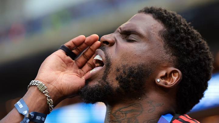Soccer Football - FIFA World Cup 2026 - Group H - Uruguay v Cape Verde - Miami Stadium, Miami Gardens, Florida, U.S. - June 21, 2026 Tyreek Hill inside the stadium before the match IMAGN IMAGES via Reuters/Sam Navarro