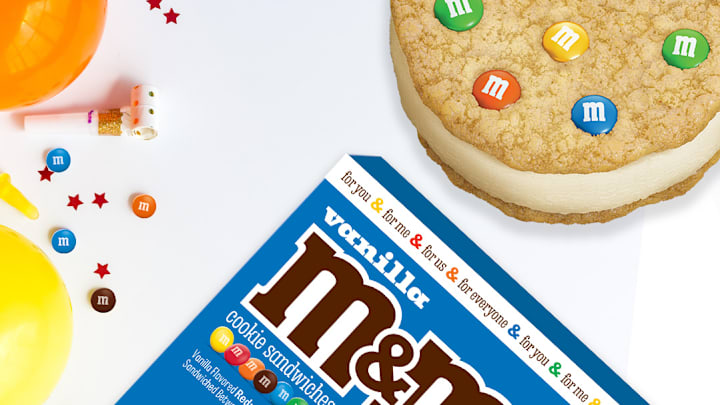 M&M'S Ice Cream Cookie Sandwiches offer Funinsurance this summer