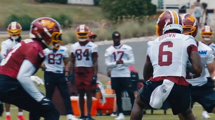Dyami Brown is turning heads at Commanders OTAs Dyami Brown is turning heads at Commanders OTAs