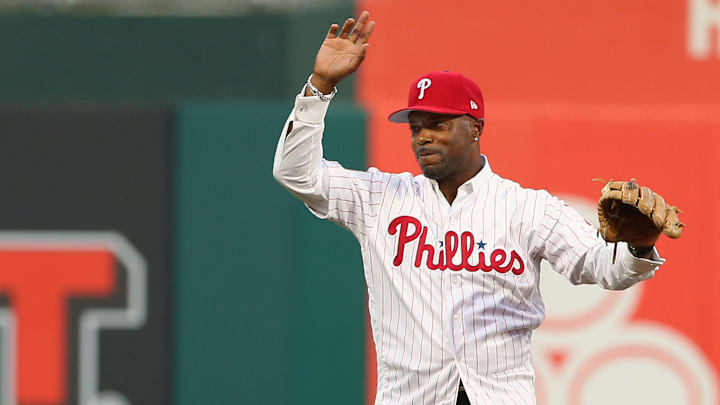 Former Philadelphia Phillies shortstop Jimmy Rollins will be inducted into the Wall of Fame on Aug. 1.