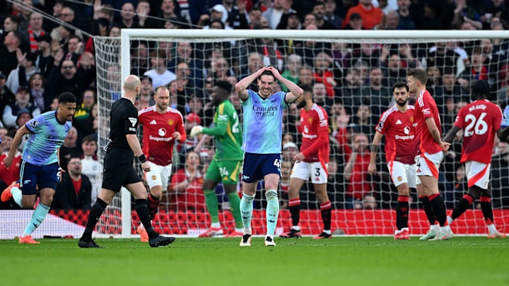 Arsenal were held by Man Utd