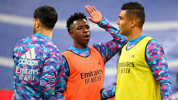 Vinícius Júnior e Casemiro estão entre os citados