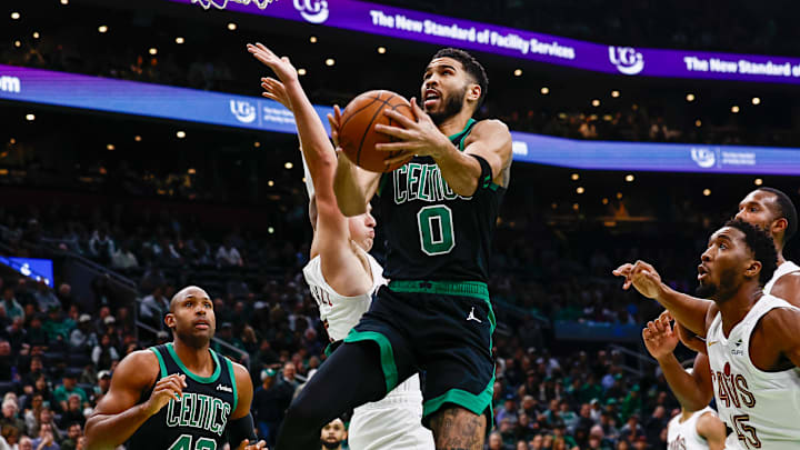 Boston Celtics, Cleveland Cavaliers, NBA Cup, Jayson Tatum, Al Horford, Jaylen Brown, Derrick White, Jrue Holiday, Neemias Queta