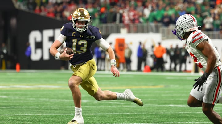 2025 CFP National Championship Presented by AT&T- Notre Dame Fighting Irish v Ohio State Buckeyes