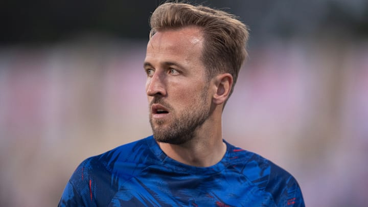 Harry Kane est toujours sur les tablettes du Paris Saint-Germain.