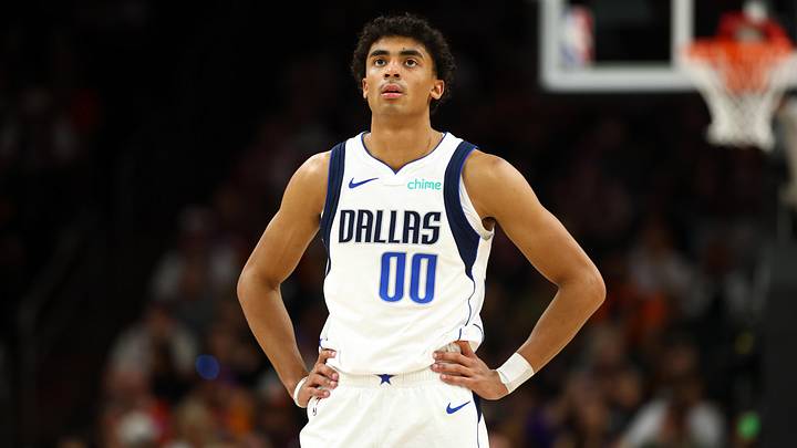 Apr 8, 2026; Phoenix, Arizona, USA; Dallas Mavericks guard Max Christie (00) against the Phoenix Suns at Mortgage Matchup Center. Mandatory Credit: Mark J. Rebilas-Imagn Images Apr 8, 2026; Phoenix, Arizona, USA; Dallas Mavericks guard Max Christie (00) against the Phoenix Suns at Mortgage Matchup Center. Mandatory Credit: Mark J. Rebilas-Imagn Images