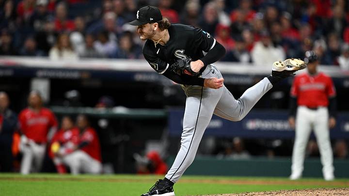 Sean Burke and the White Sox are underdogs in Cleveland. Sean Burke and the White Sox are underdogs in Cleveland.