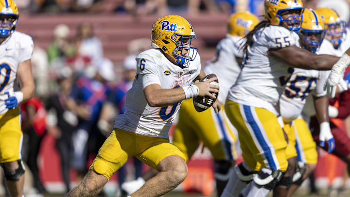 Pitt quarterback Mason Heintschel will be tested by Notre Dame