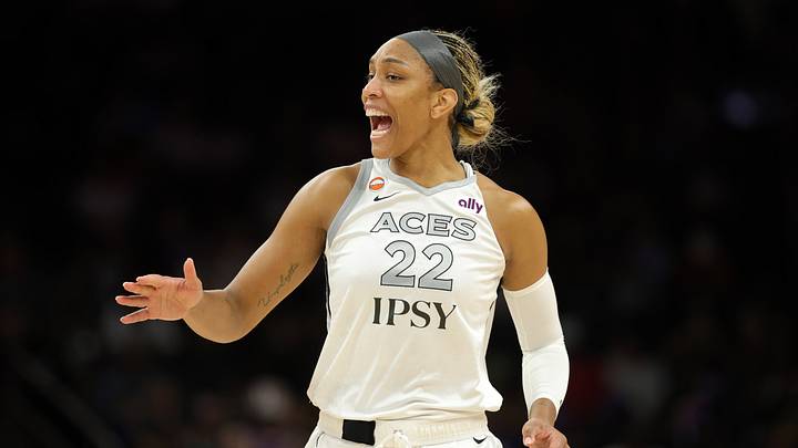 The Las Vegas Aces and center A'ja Wilson are favored in their regular-season finale. The Las Vegas Aces and center A'ja Wilson are favored in their regular-season finale.