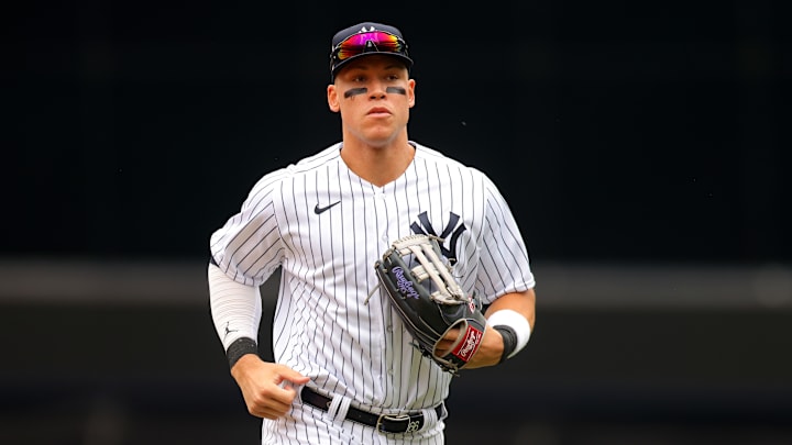 Aaron Judge se lastimó una de sus muñecas después de un deslizamiento