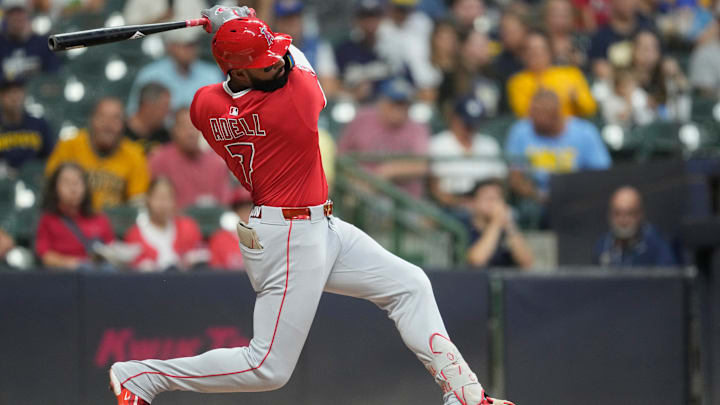 Los Angeles Angels v Milwaukee Brewers