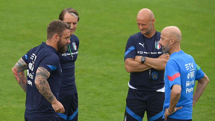 Lo staff tecnico dell'Italia