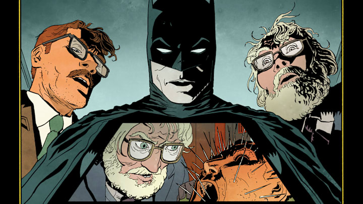 Batman: Dark Patterns #1 interior art by Hayden Sherman and Tríona Farrell. Image courtesy DC Comics