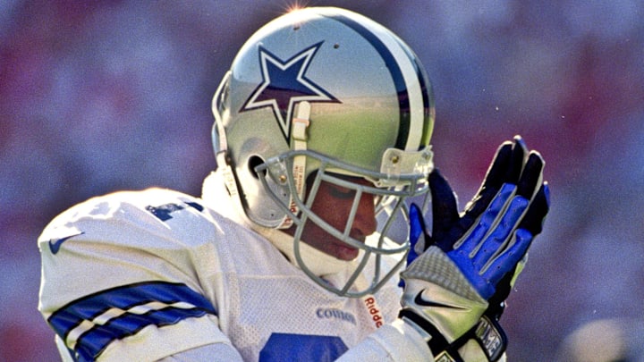 Deion Sanders' Nike sneakers showed love to the Dallas Cowboys.