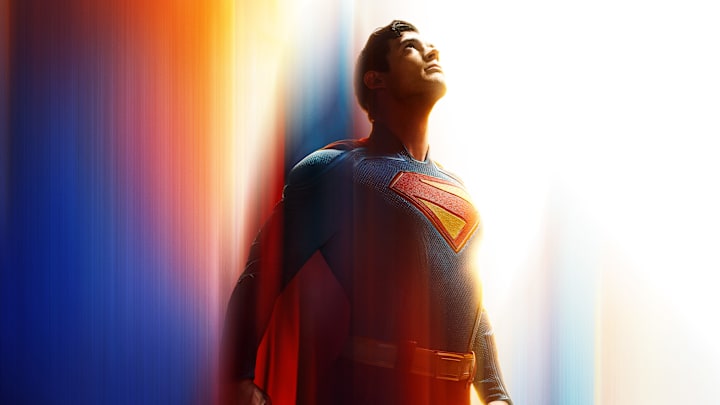 James Gunn’s Superman poster James Gunn’s Superman poster