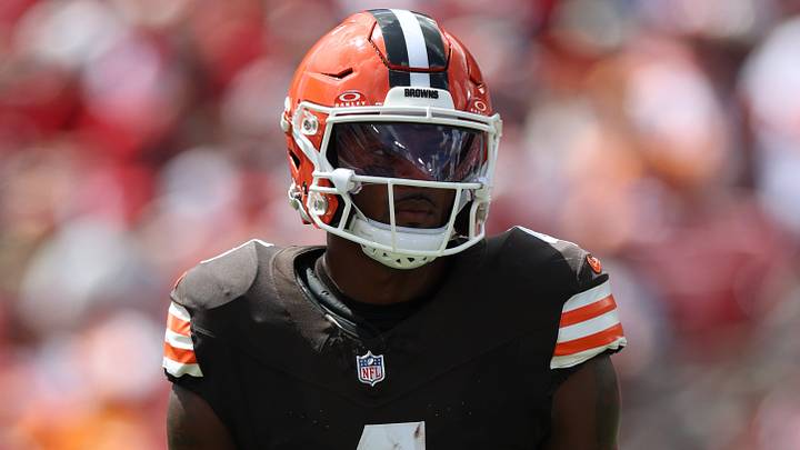 Sep 20, 2026; Tampa, Florida, USA; Cleveland Browns quarterback Deshaun Watson (4) looks on during the second quarter against the Tampa Bay Buccaneers at Raymond James Stadium. Mandatory Credit: Nathan Ray Seebeck-Imagn Images Sep 20, 2026; Tampa, Florida, USA; Cleveland Browns quarterback Deshaun Watson (4) looks on during the second quarter against the Tampa Bay Buccaneers at Raymond James Stadium. Mandatory Credit: Nathan Ray Seebeck-Imagn Images