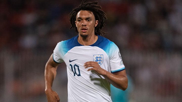 Trent Alexander-Arnold looked at home in England's number 10 shirt