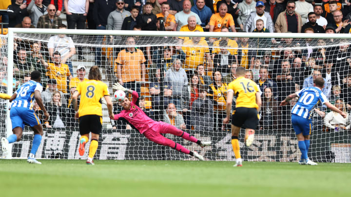 Alexis Mac Allister gave Brighton the lead from the penalty spot