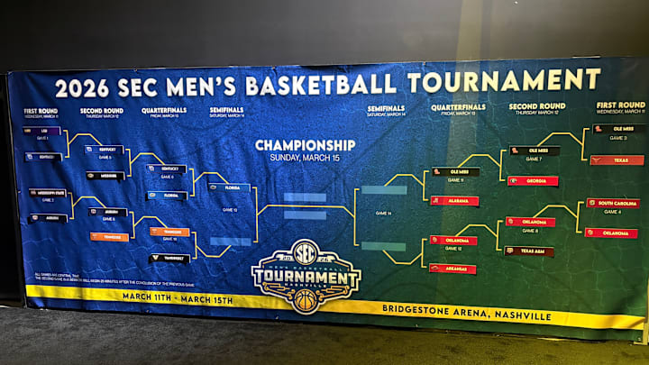 SEC Basketball Tournament Bracket