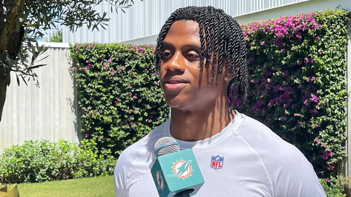 Miami Dolphins 2025 fifth-round pick Jason Marshall Jr.