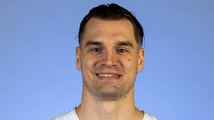 Sep 28, 2026; Cleveland, OH, USA; Cleveland Cavaliers forward Mario Hezonja (33) poses for a photo during media day at Rocket Arena. Mandatory Credit: Ken Blaze-Imagn Images Sep 28, 2026; Cleveland, OH, USA; Cleveland Cavaliers forward Mario Hezonja (33) poses for a photo during media day at Rocket Arena. Mandatory Credit: Ken Blaze-Imagn Images