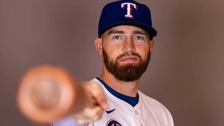 Texas Rangers outfielder Brandon Nimmo.