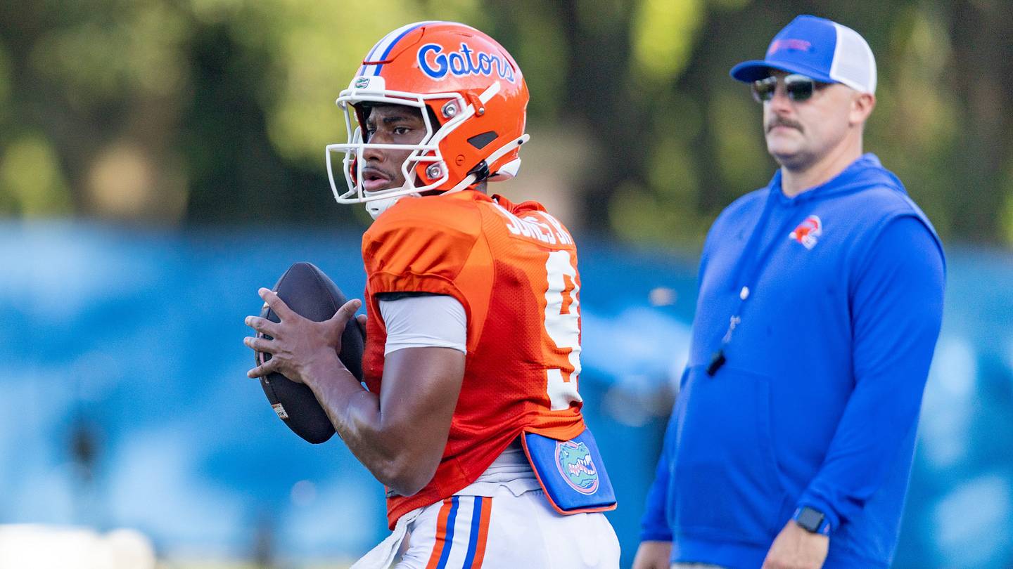 Tramell Jones Jr. showed the maturity in disappointment that could define Florida's season