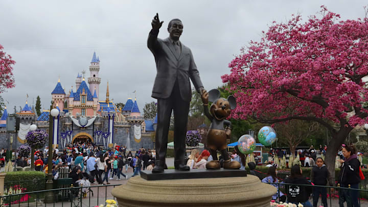 Disneyland Theme Park in Anaheim, California