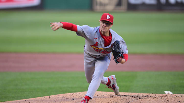 Apr 8, 2025; Pittsburgh, Pennsylvania, USA; St. Louis Cardinals starting pitcher Sonny Gray (54) throws a pitch during the first inning against the Pittsburgh Pirates at PNC Park. Mandatory Credit: David Dermer-Imagn Images Apr 8, 2025; Pittsburgh, Pennsylvania, USA; St. Louis Cardinals starting pitcher Sonny Gray (54) throws a pitch during the first inning against the Pittsburgh Pirates at PNC Park. Mandatory Credit: David Dermer-Imagn Images