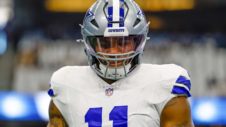 Dallas Cowboys linebacker Micah Parsons before the game against the Baltimore Ravens.