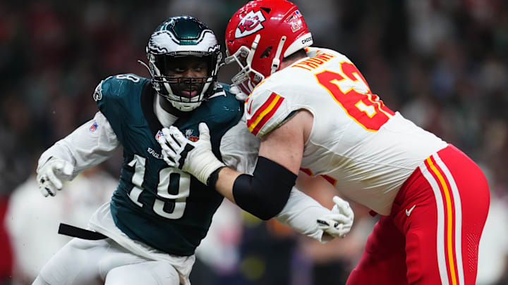 Josh Sweat, Philadelphia Eagles, Joe Thuney, Kansas City Chiefs