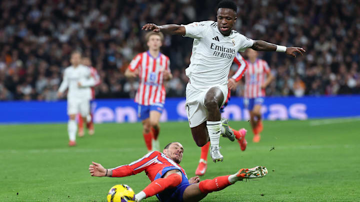 Vini Jr soma 28 participações em gols em 36 jogos na temporada 2024/25