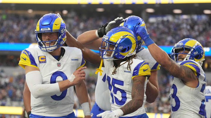 Los Angeles Rams wide receiver Demarcus Robinson (15).
