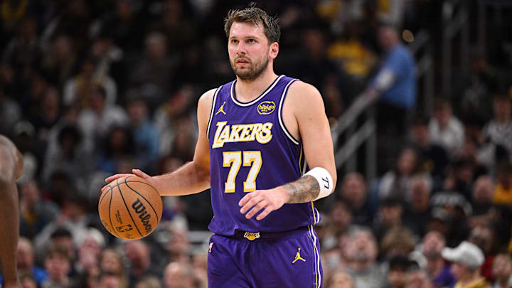 Los Angeles Lakers guard Luka Doncic.