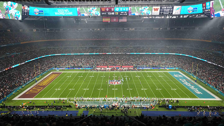 El Bernabéu albergó en 2025 su primer juego oficial de NFL